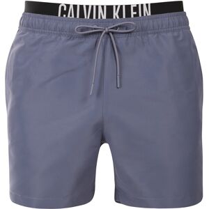 Pánske plavky Calvin Klein sivé (KM0KM01093-PCP) XXL Pánske plavky Calvin Klein sivé (KM0KM01093-PCP) XXL