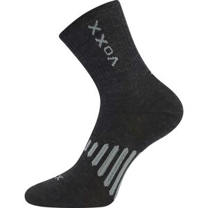 Ponožky Voxx merino vysoké tmavo sivé (Powrix) M Ponožky Voxx merino vysoké tmavo sivé (Powrix) M