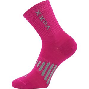 Ponožky Voxx merino vysoké rúžové (Powrix) S Ponožky Voxx merino vysoké rúžové (Powrix) S