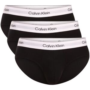 3PACK pánske slipy Calvin Klein čierné (NB4388-UB1) 3XL 3PACK pánske slipy Calvin Klein čierné (NB4388-UB1) 3XL