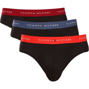 3PACK pánske slipy Tommy Hilfiger čierne (UM0UM03876 0SW) L 3PACK pánske slipy Tommy Hilfiger čierne (UM0UM03876 0SW) L