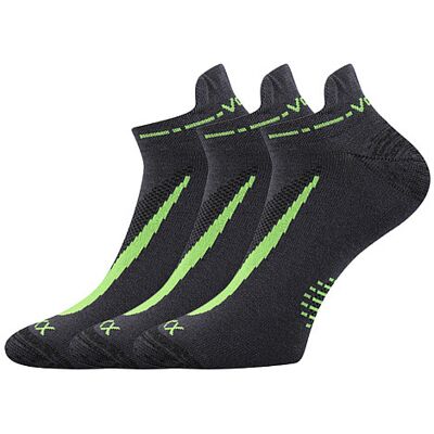 3PACK ponožky VoXX tmavo sivé (Rex 10) M 3PACK ponožky VoXX tmavo sivé (Rex 10) M