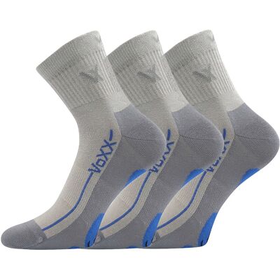 3PACK ponožky VoXX sivé (Barefootan-grey) M 3PACK ponožky VoXX sivé (Barefootan-grey) M