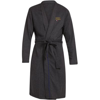 Pánsky župan Tommy Hilfiger sivý (UM0UM02990 P5Q) M Pánsky župan Tommy Hilfiger sivý (UM0UM02990 P5Q) M