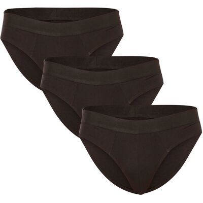 3PACK pánske slipy Nedeto čierne (3NDTS001) XL 3PACK pánske slipy Nedeto čierne (3NDTS001) XL