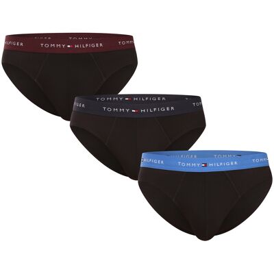 3PACK pánske slipy Tommy Hilfiger čierne (UM0UM03471 0T5) M 3PACK pánske slipy Tommy Hilfiger čierne (UM0UM03471 0T5) M