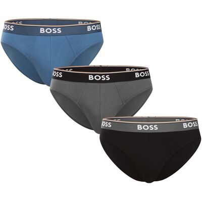 3PACK pánske slipy BOSS viacfarebné (50531681 962) M 3PACK pánske slipy BOSS viacfarebné (50531681 962) M