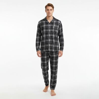 Pánske pyžamo Gianvaglia viacfarebné (2502/black) 3XL Pánske pyžamo Gianvaglia viacfarebné (2502/black) 3XL