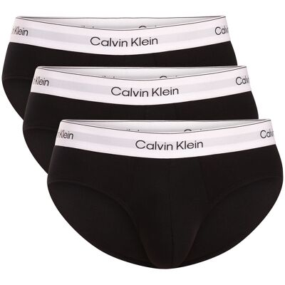 3PACK pánske slipy Calvin Klein čierné (NB4388-UB1) M 3PACK pánske slipy Calvin Klein čierné (NB4388-UB1) M