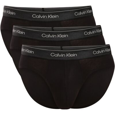 3PACK pánske slipy Calvin Klein čierné (NB4574-UB1) M 3PACK pánske slipy Calvin Klein čierné (NB4574-UB1) M