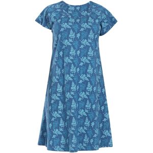Dámska nočná košeľa Gina modrá (19130-DZMDxA) XL Dámska nočná košeľa Gina modrá (19130-DZMDxA) XL
