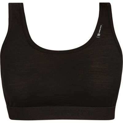 Dámska podprsenka Sensor Active merino čierna (17200024) XL Dámska podprsenka Sensor Active merino čierna (17200024) XL