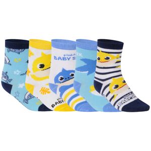 5PACK detské ponožky Cerdá Baby Shark viacfarebné (2200007399) 17/18 5PACK detské ponožky Cerdá Baby Shark viacfarebné (2200007399) 17/18