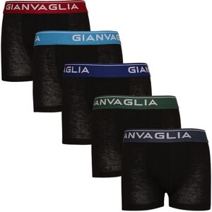 5PACK detské boxerky Gianvaglia čierne (026) 122, trenky 5PACK detské boxerky Gianvaglia čierne (026) 122, trenky