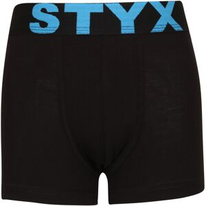 Detské boxerky Styx športová guma čierne (GJ961) 6-8 let, trenky Detské boxerky Styx športová guma čierne (GJ961) 6-8 let, trenky