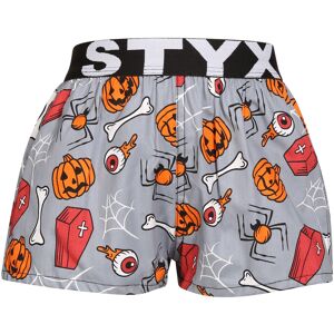 Detské trenky Styx art športová guma Halloween rakvy (BJ1752) 12-14 let, trenírky Detské trenky Styx art športová guma Halloween rakvy (BJ1752) 12-14 let, trenírky