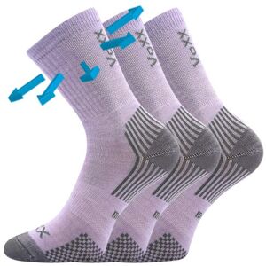 3PACK detské ponožky Voxx merino fialové (Optimalik) 35/38 3PACK detské ponožky Voxx merino fialové (Optimalik) 35/38