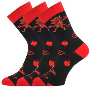 3PACK detské ponožky Lonka viacfarebné (Trepifajxlík čert) 25/29 3PACK detské ponožky Lonka viacfarebné (Trepifajxlík čert) 25/29