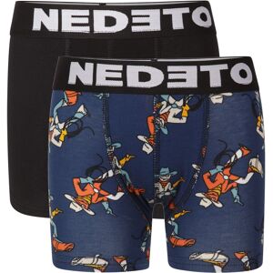 2PACK detské boxerky Nedeto viacfarebné (2NBDV7) 6-8 let, trenky 2PACK detské boxerky Nedeto viacfarebné (2NBDV7) 6-8 let, trenky