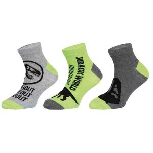 Trenýrkárna 3PACK detské ponožky Jurassic World viacfarebné (39266/green) 27/30 Trenýrkárna 3PACK detské ponožky Jurassic World viacfarebné (39266/green) 27/30