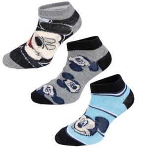 Trenýrkárna 3PACK detské ponožky Mickey viacfarebné (38131/grey) 31/34 Trenýrkárna 3PACK detské ponožky Mickey viacfarebné (38131/grey) 31/34