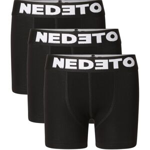 3PACK detské boxerky Nedeto čierné (3NBDC1) 4-5 let, trenky 3PACK detské boxerky Nedeto čierné (3NBDC1) 4-5 let, trenky