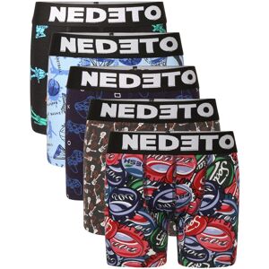 5PACK detské boxerky Nedeto viacfarebné (5NBDV4) 12-14 let, trenky 5PACK detské boxerky Nedeto viacfarebné (5NBDV4) 12-14 let, trenky