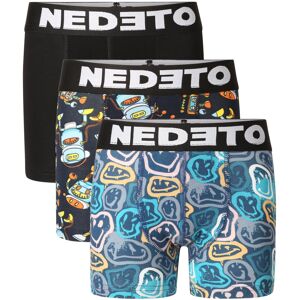 3PACK detské boxerky Nedeto viacfarebné (3NBDV4) 9-11 let, trenky 3PACK detské boxerky Nedeto viacfarebné (3NBDV4) 9-11 let, trenky