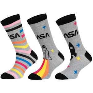 Trenýrkárna 3PACK detské ponožky NASA viacfarebné (39270/grey) 31/34 Trenýrkárna 3PACK detské ponožky NASA viacfarebné (39270/grey) 31/34