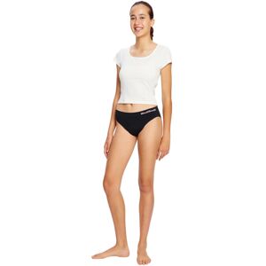 Dievčenské menštruačné nohavičky Modibodi Modicomfort Seamless Teen Hipster Bikini Moderate Black (DMKMMSTHBMB) 14-18 let Dievčenské menštruačné nohavičky Modibodi Modicomfort Seamless Teen Hipster Bikini Moderate Black (DMKMMSTHBMB) 14-18 let