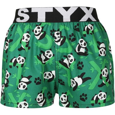 Detské trenky Styx art športová guma pandy (BJ1852) 9-11 let, trenírky Detské trenky Styx art športová guma pandy (BJ1852) 9-11 let, trenírky