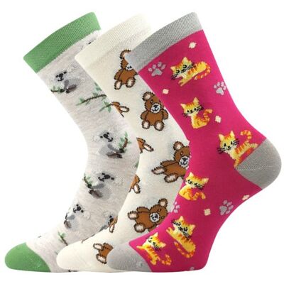 3PACK detské ponožky Boma viacfarebné (057-21-43 XVII - mix D) 20/24 3PACK detské ponožky Boma viacfarebné (057-21-43 XVII - mix D) 20/24