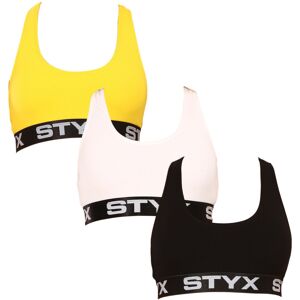3PACK dámska podprsenka Styx šport viacfarebná (3IP09018) L 3PACK dámska podprsenka Styx šport viacfarebná (3IP09018) L