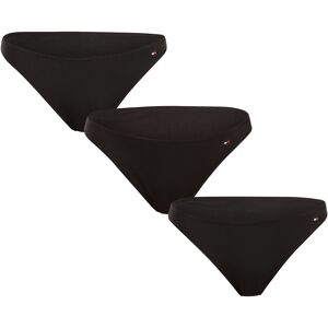 3PACK dámske nohavičky Tommy Hilfiger nadrozmer čierne (UW0UW05753 0V6) XL 3PACK dámske nohavičky Tommy Hilfiger nadrozmer čierne (UW0UW05753 0V6) XL
