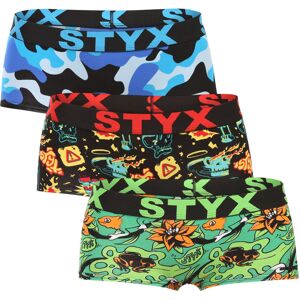 3PACK dámske nohavičky Styx art s nohavičkou viacfarebné (3IN14870) L 3PACK dámske nohavičky Styx art s nohavičkou viacfarebné (3IN14870) L