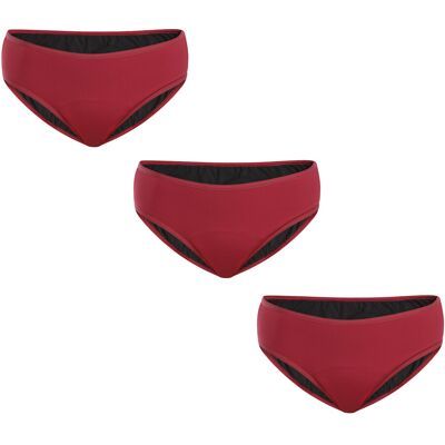 3PACK Menštruačné nohavičky Meracus Timeless Burgundy Plus (MEMS106) S 3PACK Menštruačné nohavičky Meracus Timeless Burgundy Plus (MEMS106) S