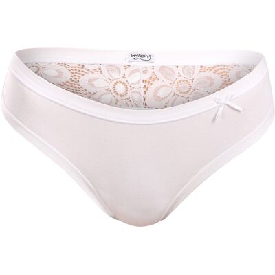 Dámske tangá Lovelygirl biela (5715-white) L Dámske tangá Lovelygirl biela (5715-white) L