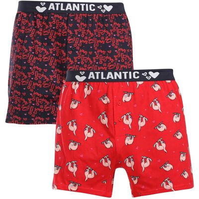 2PACK pánske trenky Atlantic viacfarebné (2GMB-003) M, trenírky 2PACK pánske trenky Atlantic viacfarebné (2GMB-003) M, trenírky