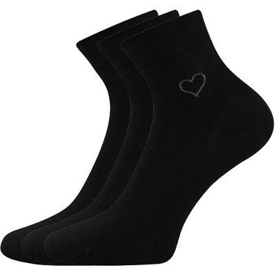 3PACK ponožky Lonka čierné (Filiona) M 3PACK ponožky Lonka čierné (Filiona) M