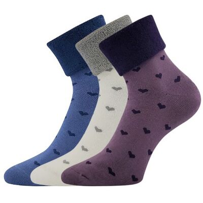 3PACK teplé ponožky Lonka viacfarebné (Hermína mix) M 3PACK teplé ponožky Lonka viacfarebné (Hermína mix) M