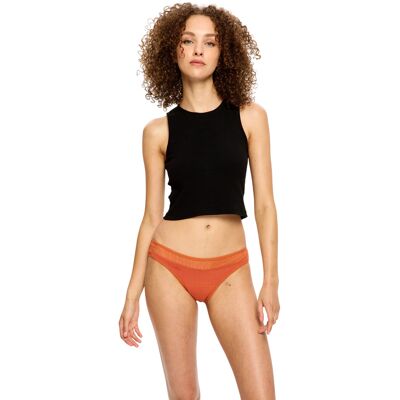 Menštruačné nohavičky Modibodi Sensual Bikini Light Burnt Brick (MKMSBLBB) XXL Menštruačné nohavičky Modibodi Sensual Bikini Light Burnt Brick (MKMSBLBB) XXL