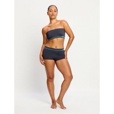 Menštruačné nohavičky Modibodi Smileyworld Seamless Boyshort Moisteru Wicking Steel (MKMSSBMWS) M Menštruačné nohavičky Modibodi Smileyworld Seamless Boyshort Moisteru Wicking Steel (MKMSSBMWS) M