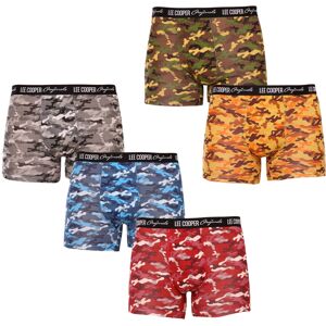 5PACK pánske boxerky Lee Cooper viacfarebné (LCU3200700D-1763075) M, trenky 5PACK pánske boxerky Lee Cooper viacfarebné (LCU3200700D-1763075) M, trenky