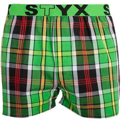 Pánske trenky Styx športová guma viacfarebné (B822) S, trenírky Pánske trenky Styx športová guma viacfarebné (B822) S, trenírky