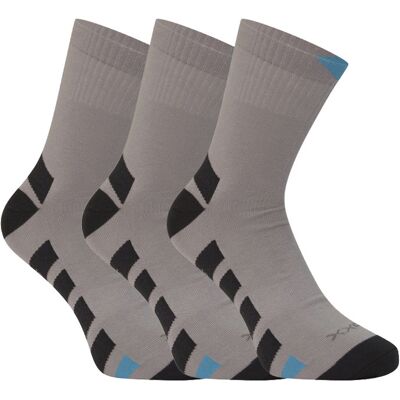 3PACK ponožky VoXX šedé (Gastl) M 3PACK ponožky VoXX šedé (Gastl) M