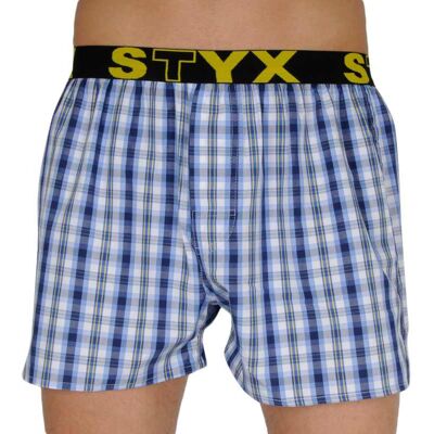 Pánske trenky Styx športová guma viacfarebné (B106) S, trenírky Pánske trenky Styx športová guma viacfarebné (B106) S, trenírky