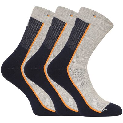 3PACK ponožky HEAD viacfarebné (791010001 870) S 3PACK ponožky HEAD viacfarebné (791010001 870) S