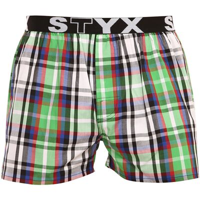 Pánske trenky Styx športová guma viacfarebné (B838) S, trenírky Pánske trenky Styx športová guma viacfarebné (B838) S, trenírky