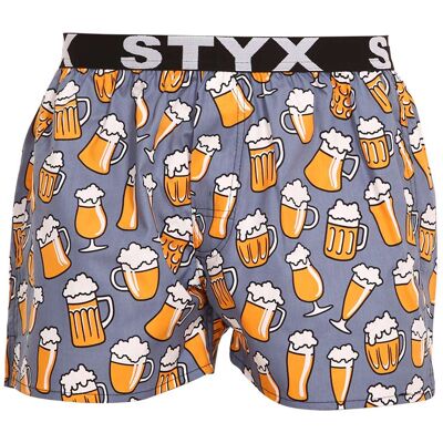 Pánske trenírky Styx art športová guma pivo (B1357) L Pánske trenírky Styx art športová guma pivo (B1357) L