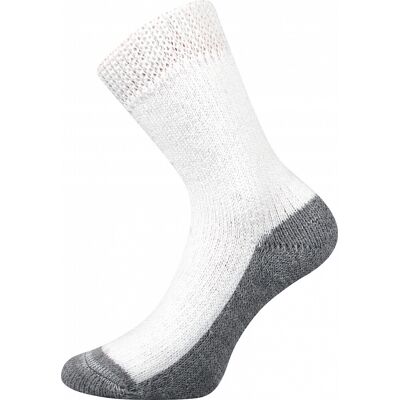 Teplé ponožky Boma biele (Sleep-white) S Teplé ponožky Boma biele (Sleep-white) S